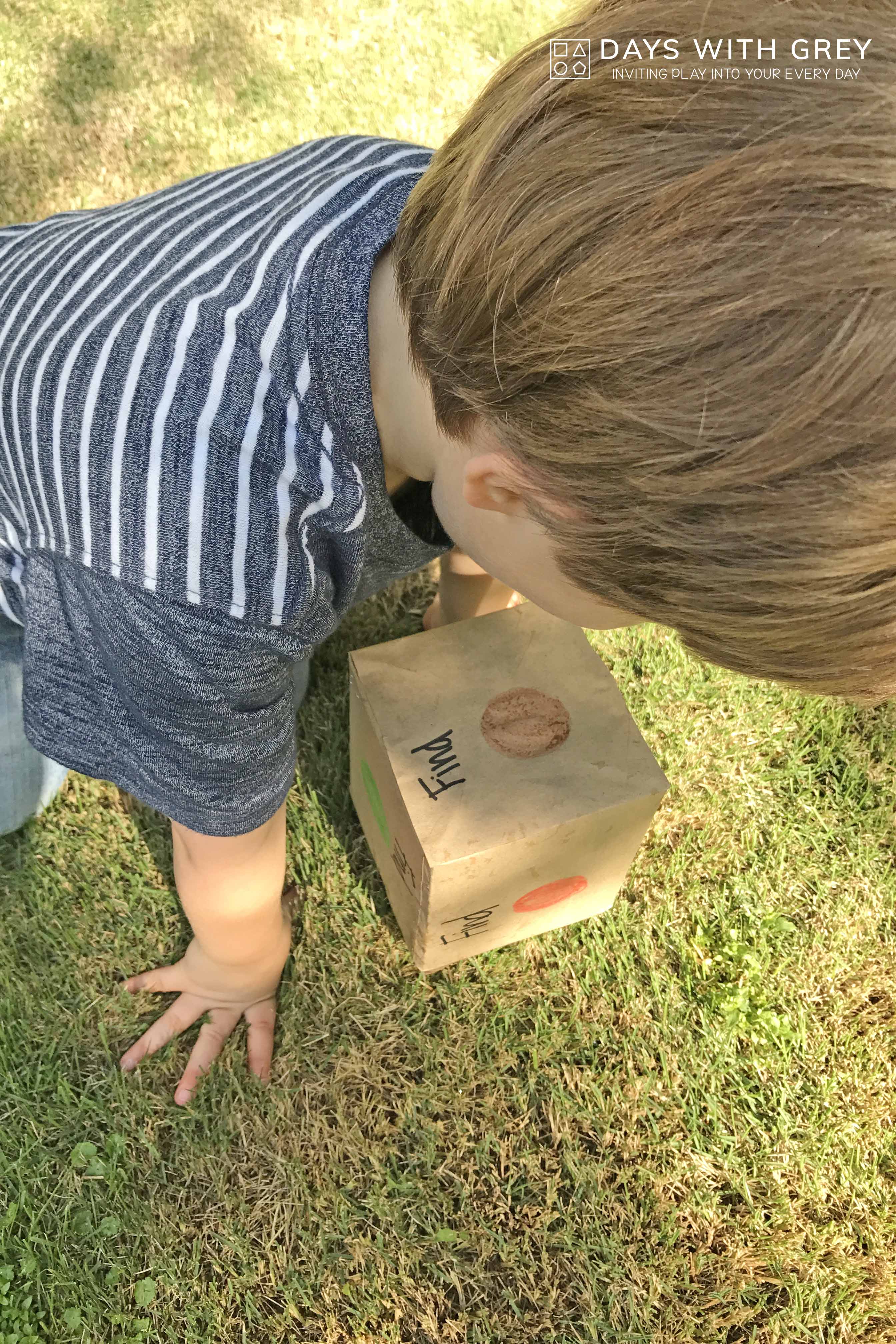 Movement Cube for Preschoolers - Days With Grey