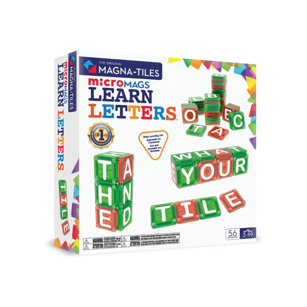 Magna Tiles Letters