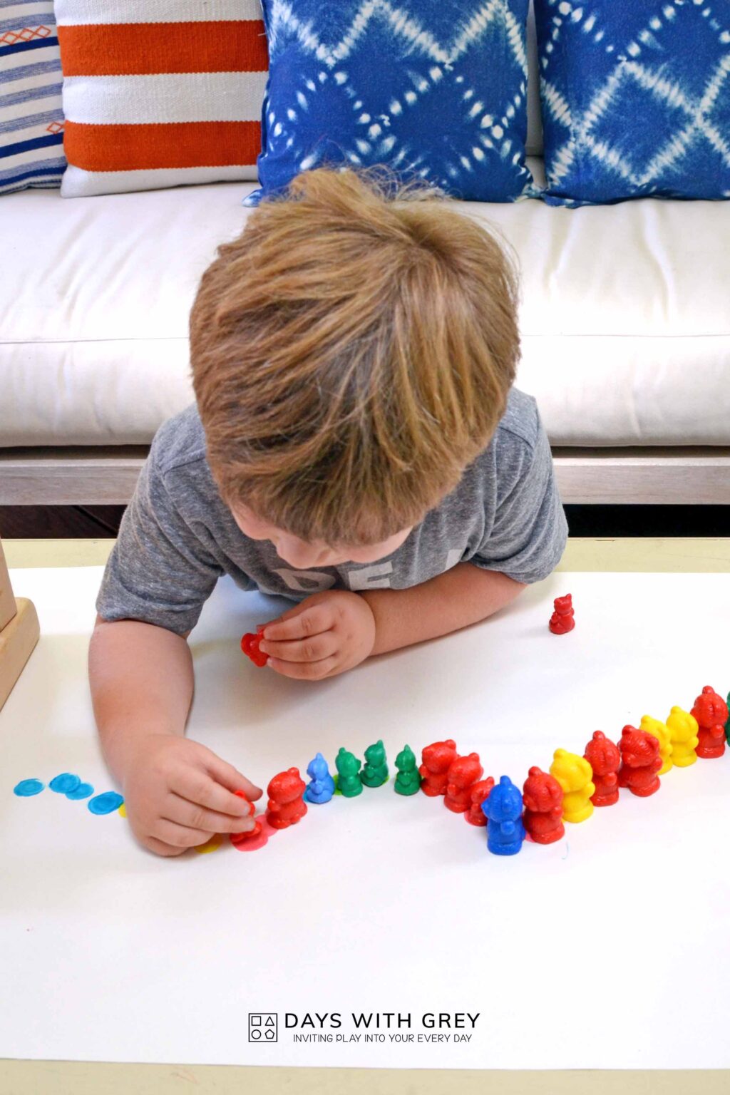 Bring the Bears Home; a Colorful Prewriting Activity - Days With Grey