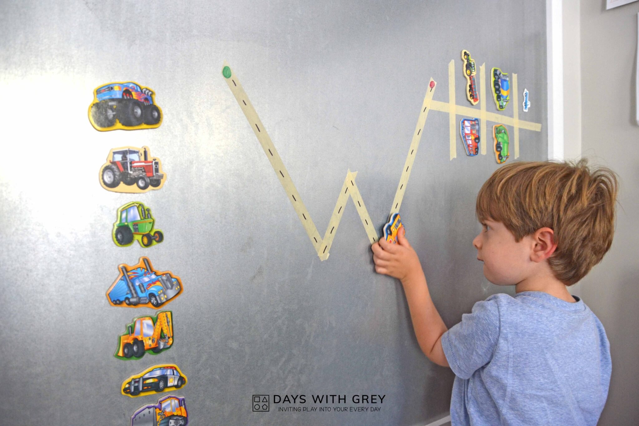 Prewriting Days With Grey