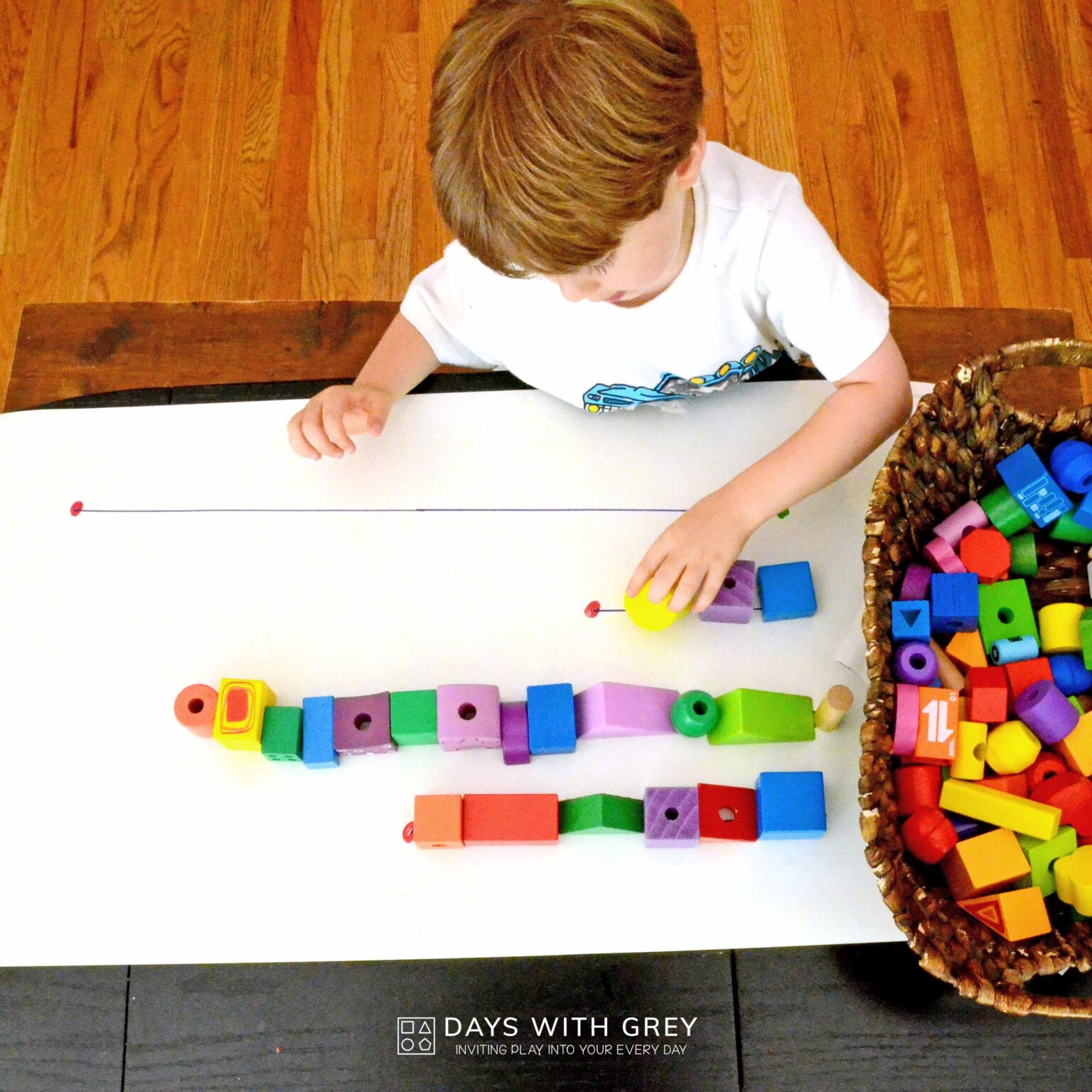 Nonstandard Measurement with Blocks Days With Grey