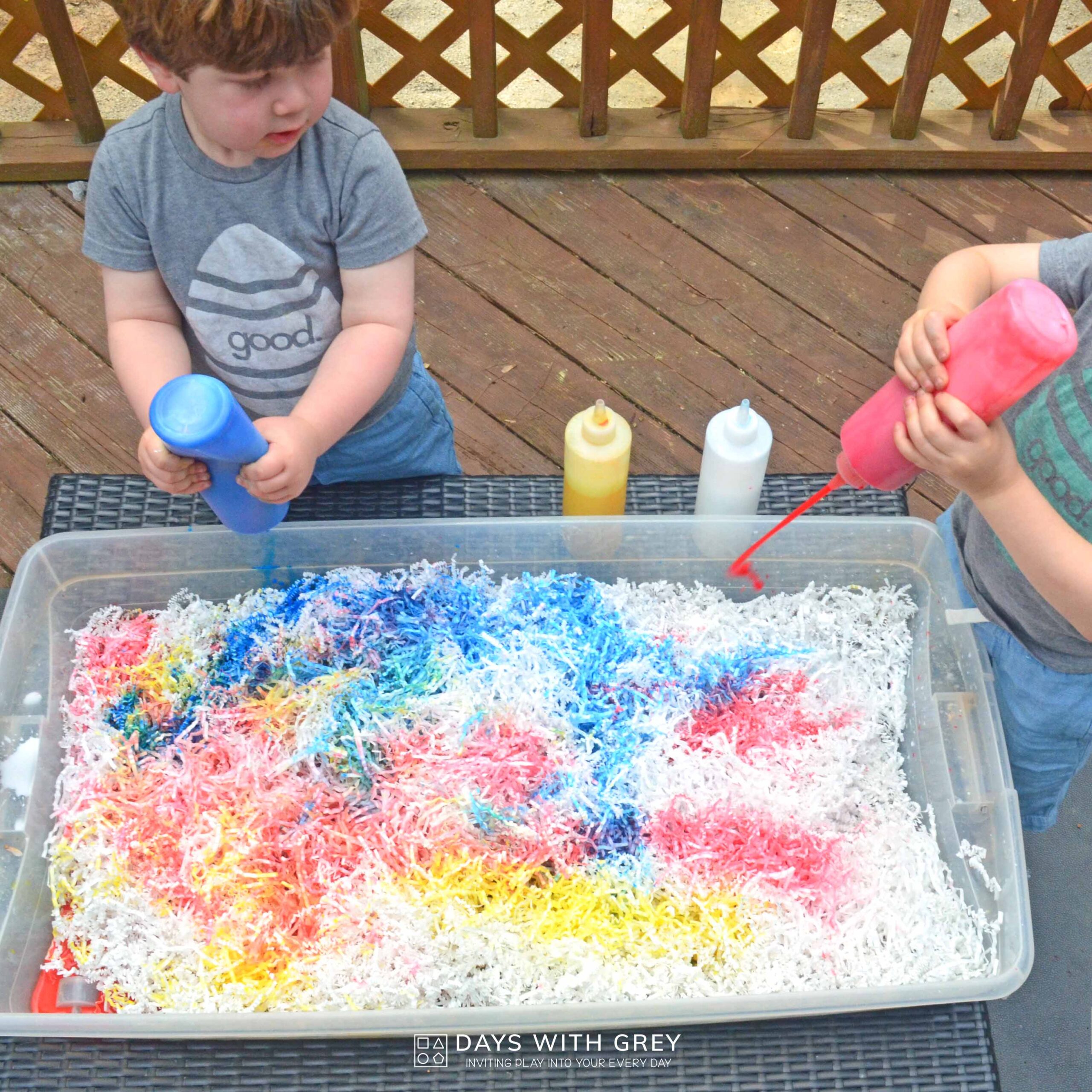 Shredded Paper Activities