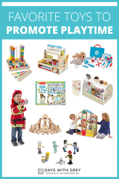 How to Minimize Screens and Promote Playtime - Days With Grey