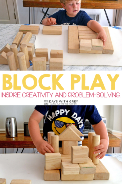 Block Play Invitation - Days With Grey