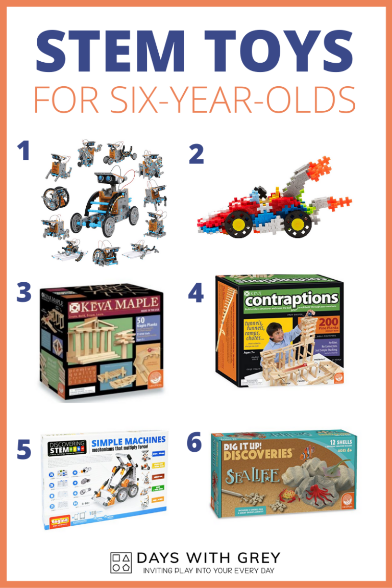 25+ Unique Toys for SixYearOlds Days With Grey