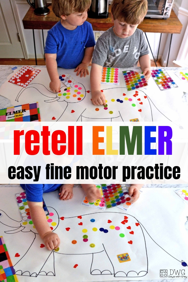elmer the elephant activity