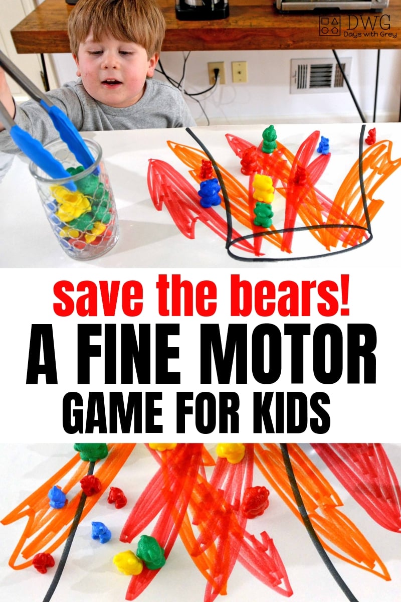fine motor activities for preschoolers and toddlers, OT games, OT activities, pre k fine motor game, #preschool #prek #toddler #sahm #OT #preschooler #fouryearold #threeyearold.jpg