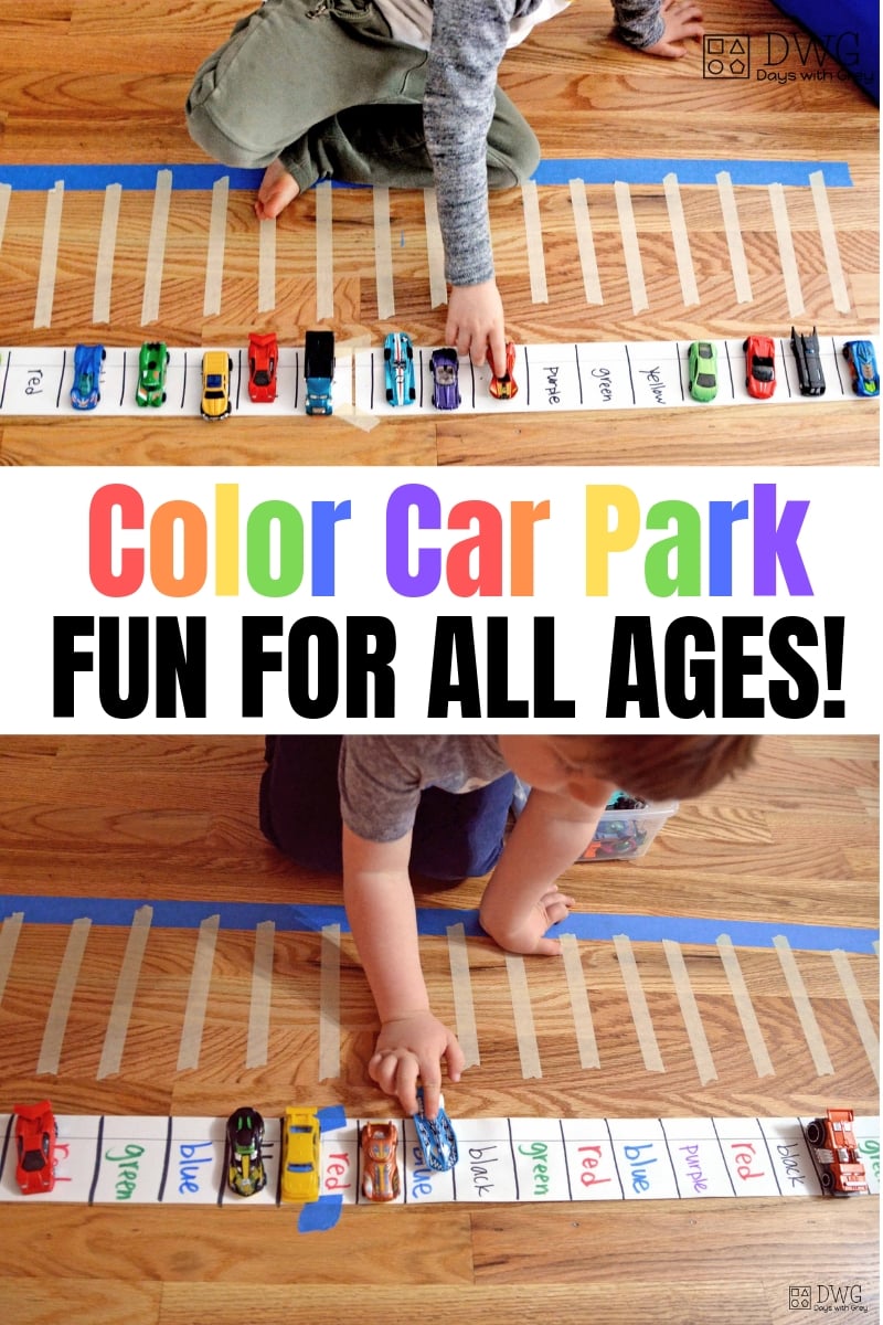hands on color activities for preschoolers, activities for five-year-olds, four-year-olds, and three-year-olds, Color words, sight words, sorting by color #preschool #preschooler #kindergarten #sightwords #indoorgame.jpg
