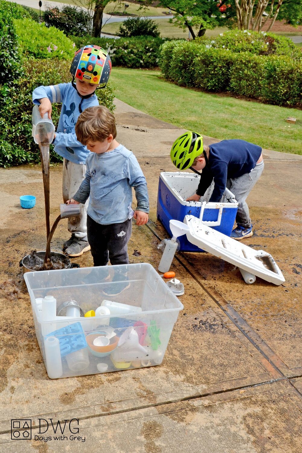 Muddy Water Messy Play