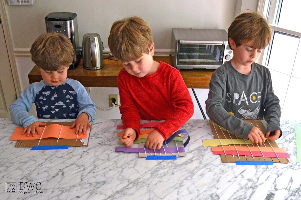weaving for kids