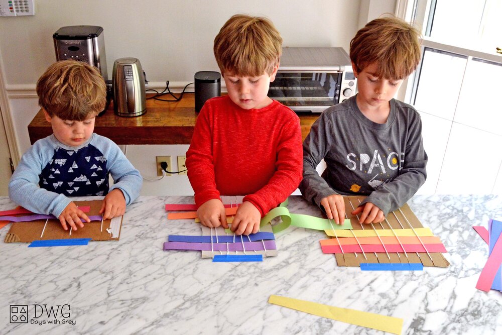 weaving for kids