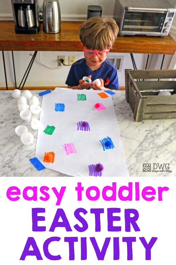 Easy Toddler Easter Activity