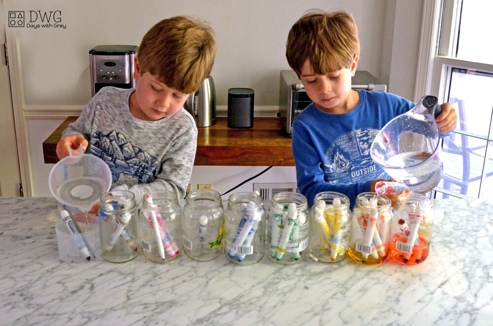 How to Recycle Markers into Watercolors