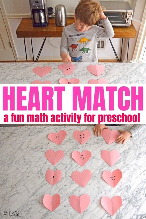 preschool math activity