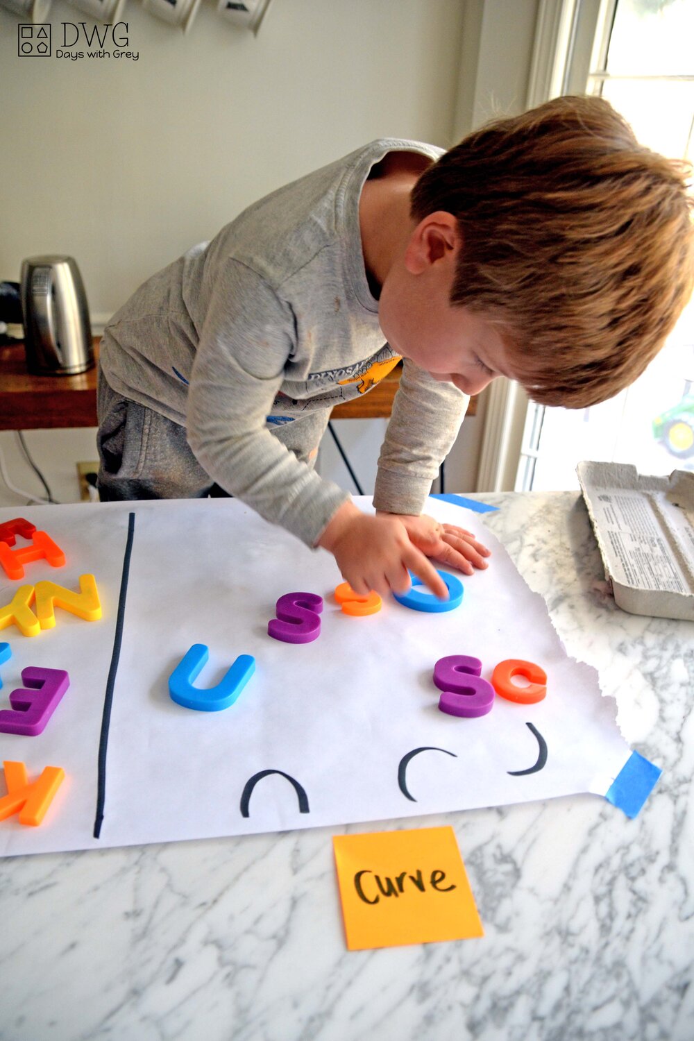 alphabet activity for preschoolers