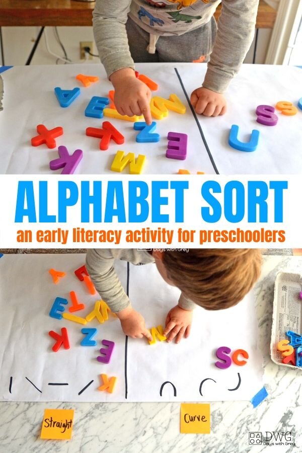 alphabet activity for preschoolers