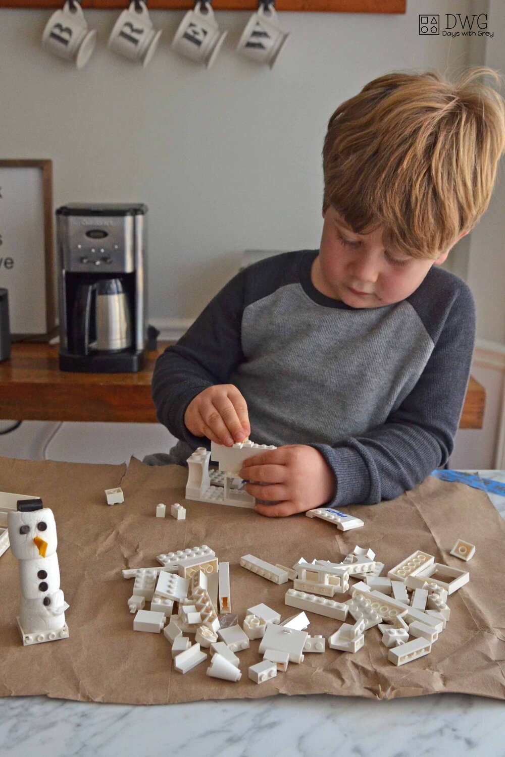 snowman idea for kids