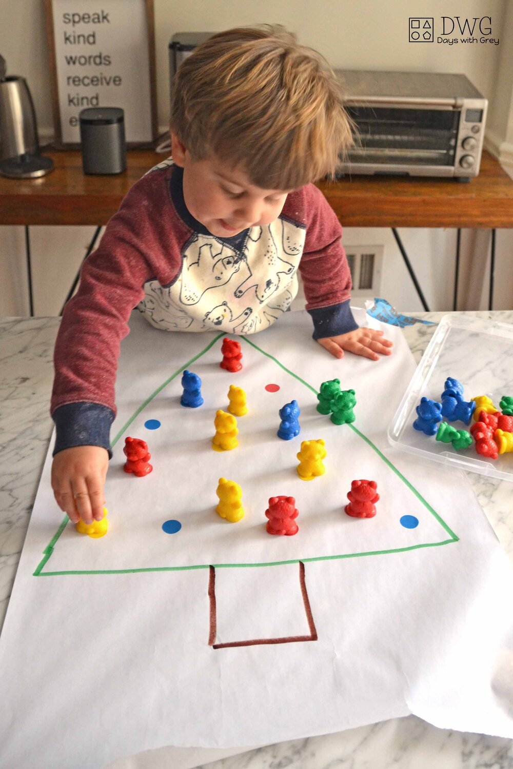Christmas activity for preschoolers