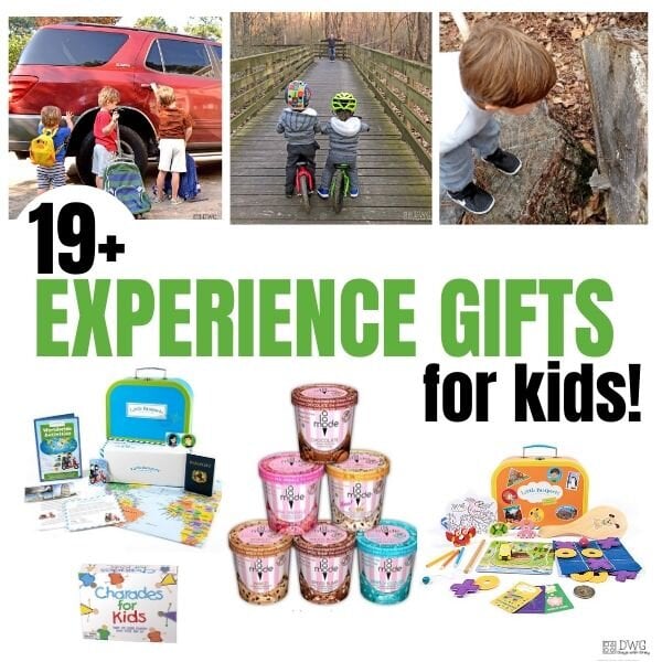 experience gifts for kids
