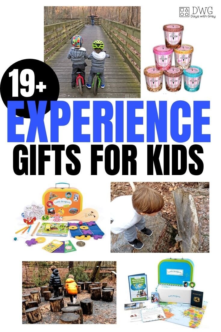 experience gifts for kids