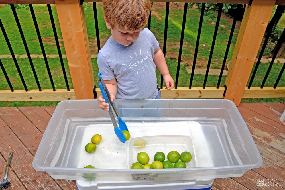 toddler water play