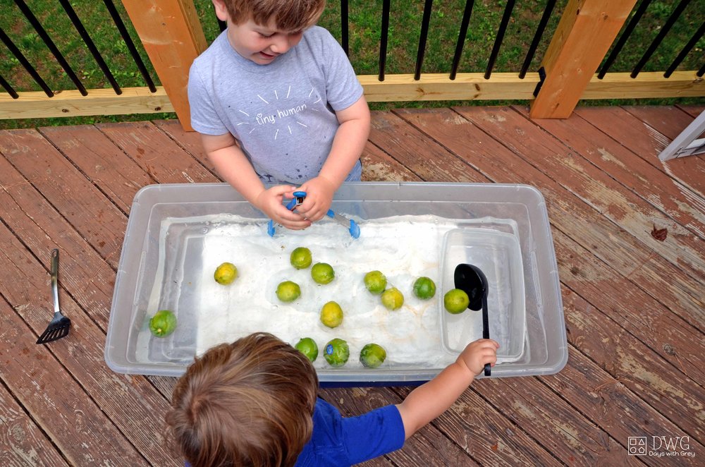 toddler water play
