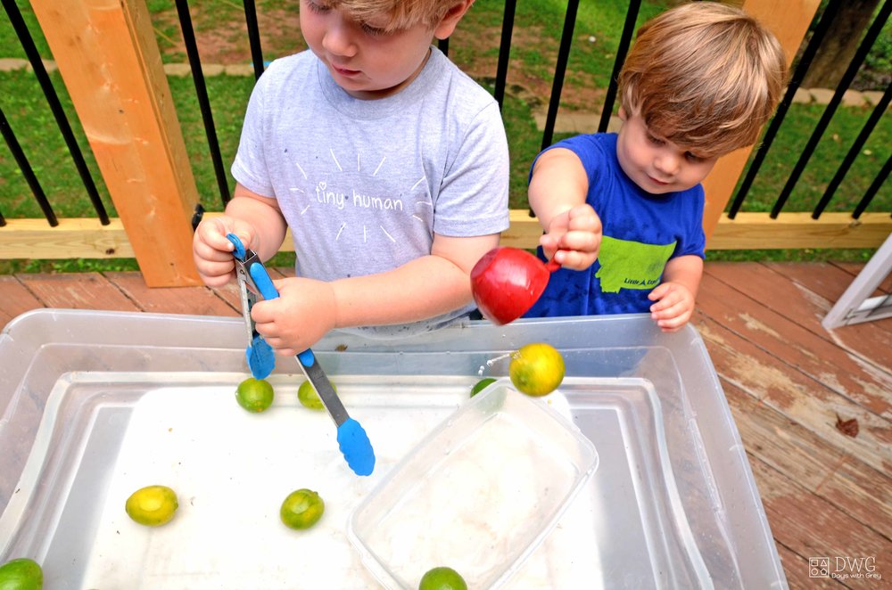 toddler water play