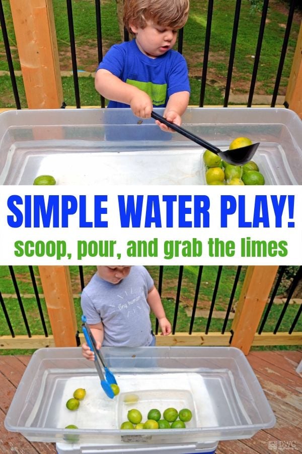 toddler water play