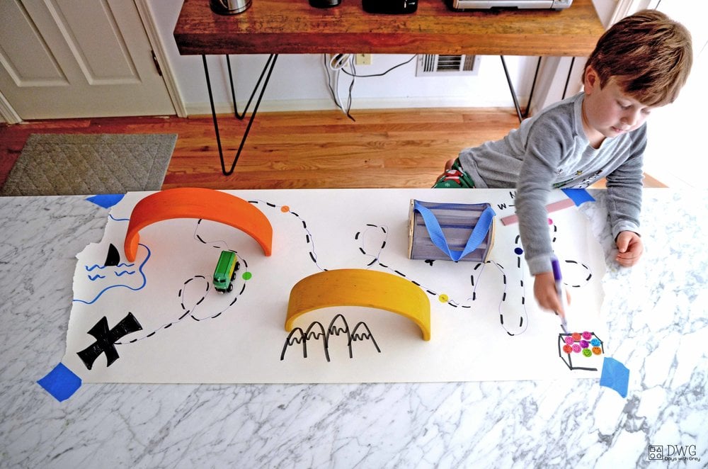 treasure map ideas for kids