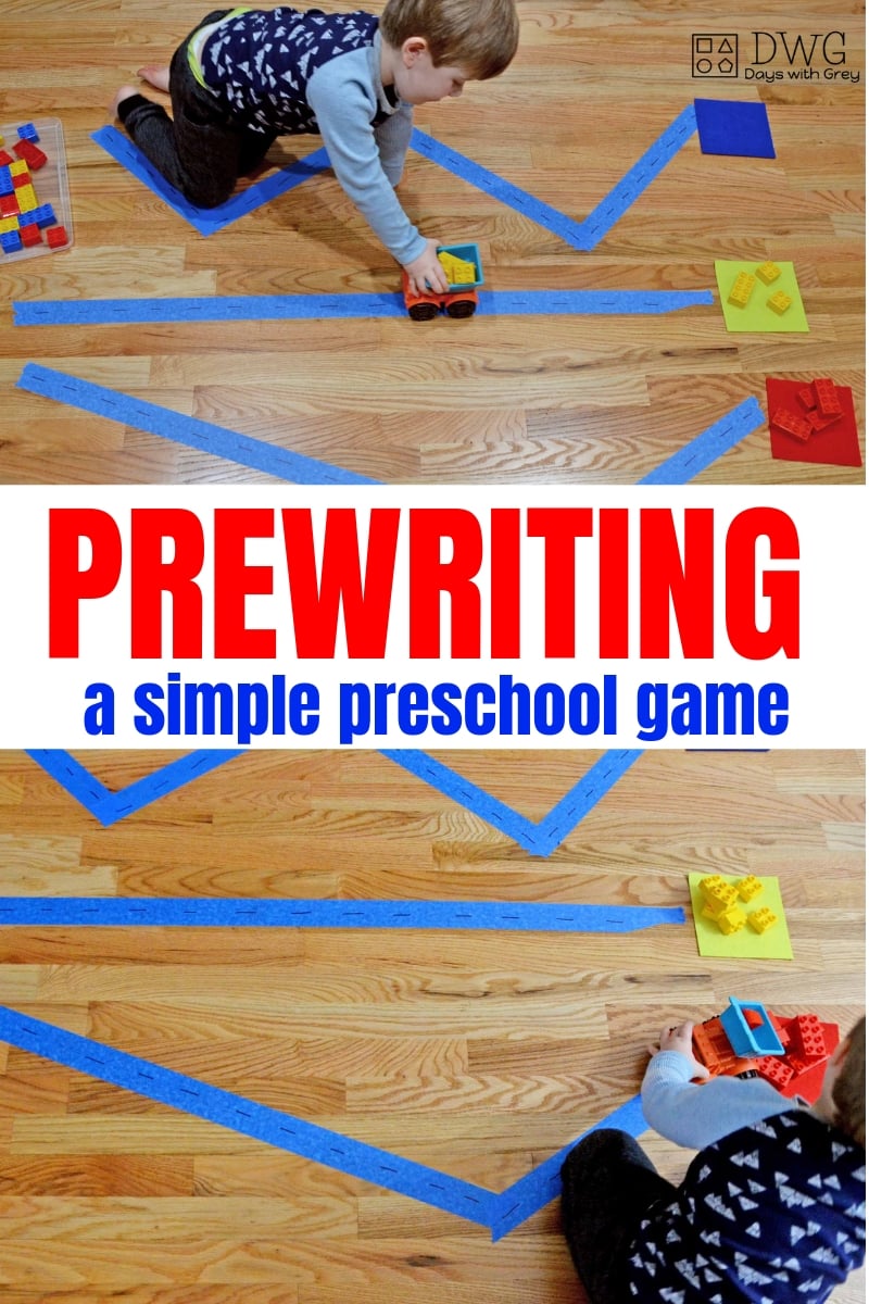 Prewriting activities for preschool