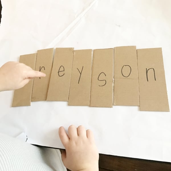 Preschool Name Recognition