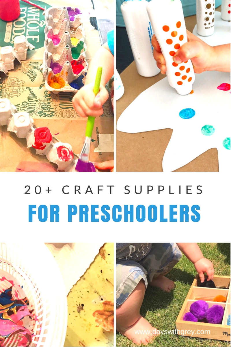 preschool craft supplies