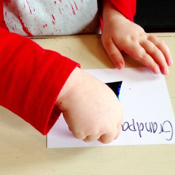 preschool name recognition