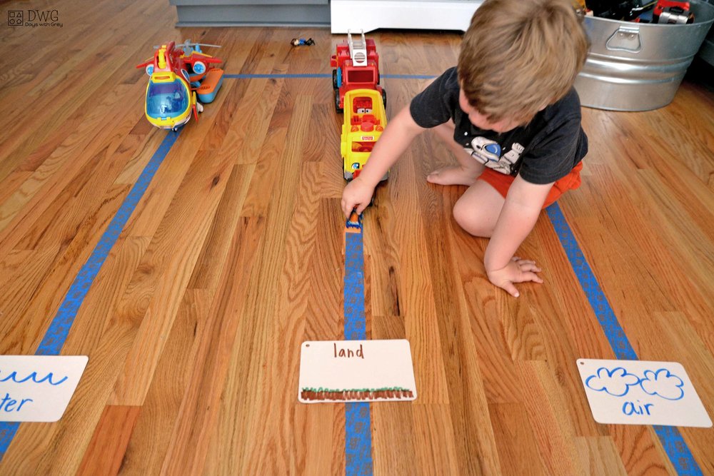 transportation activities for preschoolers