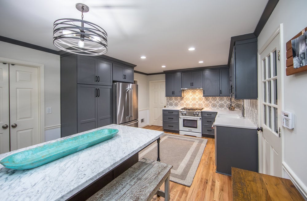 Kitchen renovations with kids
