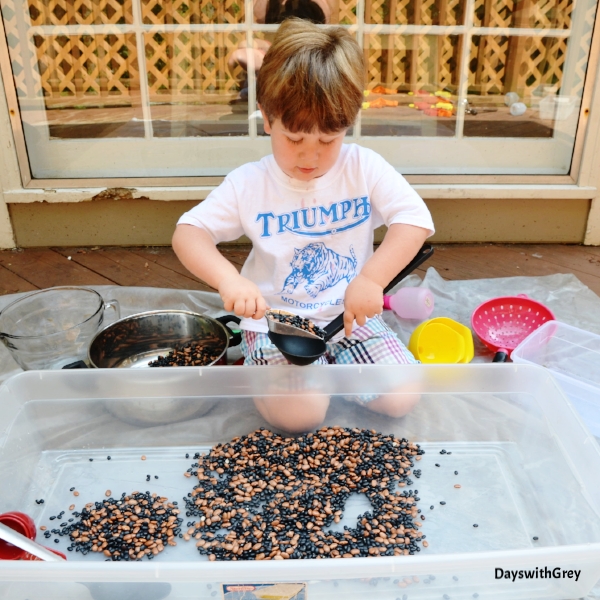 fall sensory idea for preschool