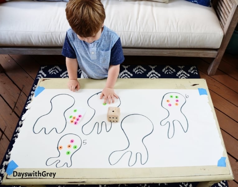 number activity for preschoolers