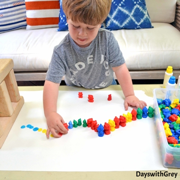 left to right progression activities for children