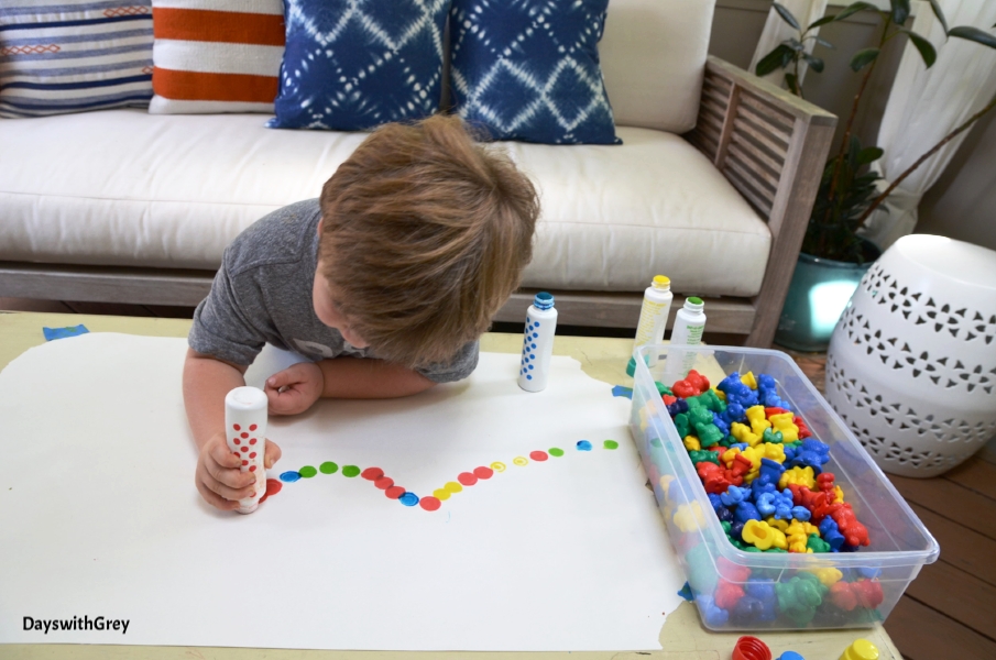 left to right progression activities for kids