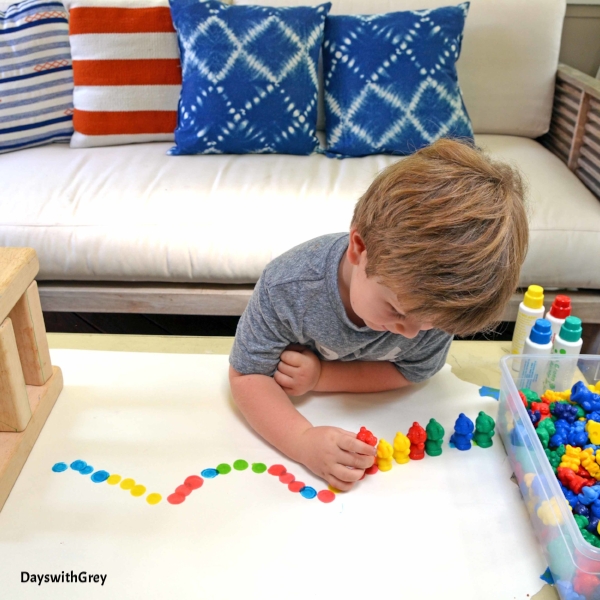 left to right progression activities for kids