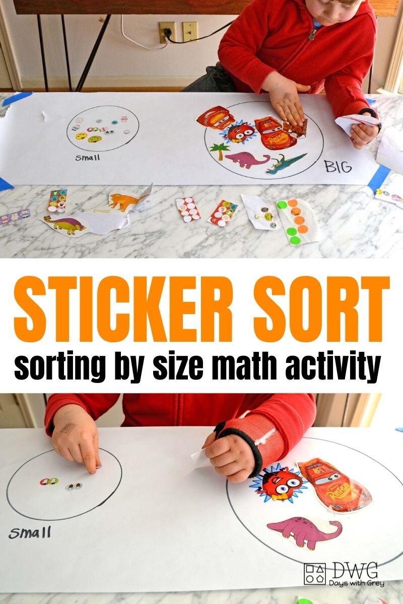sorting by size