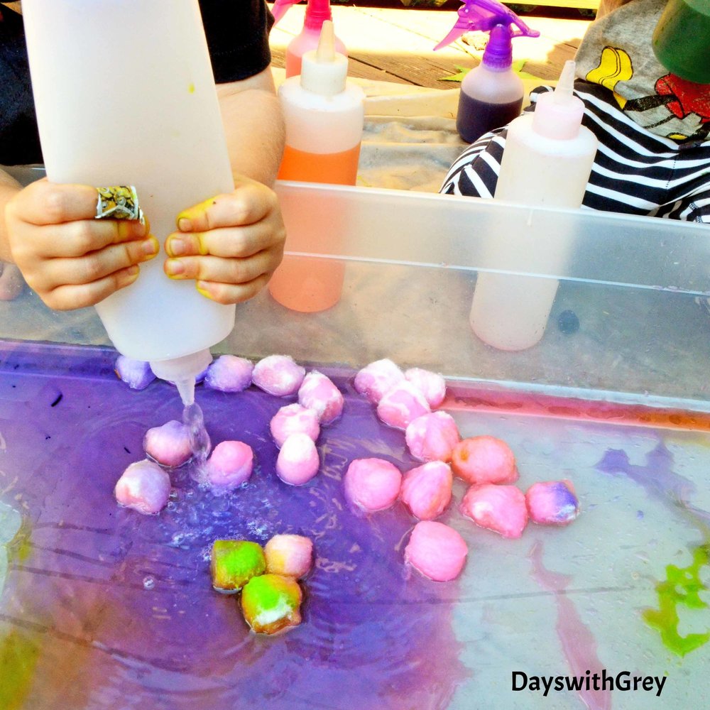 neon water play