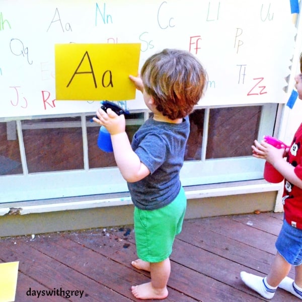 alphabet activity for preschoolers