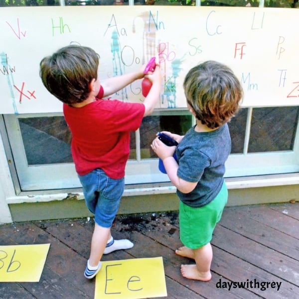 alphabet activity for preschoolers