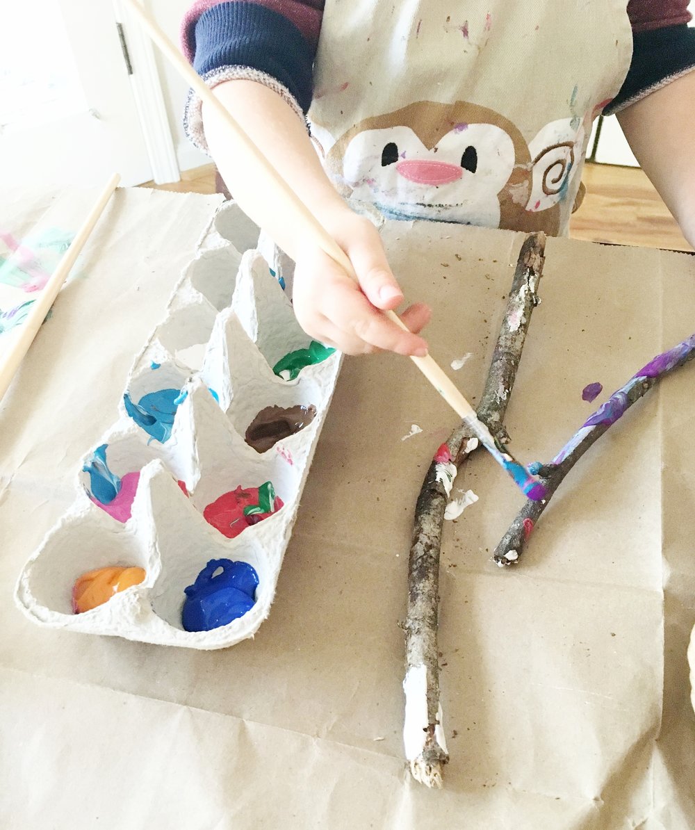 Fine Motor Preschool Painting