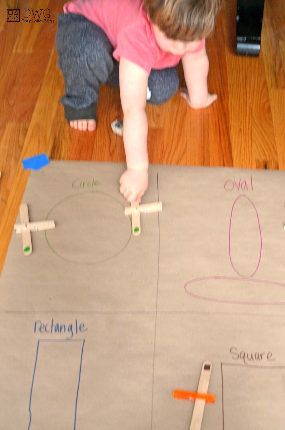 shape activity for toddlers