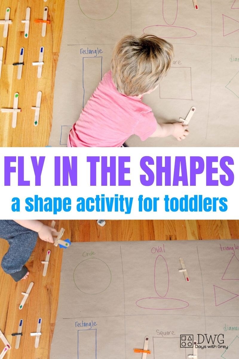 shape activity for toddlers