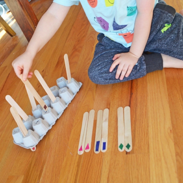 shape matching activity