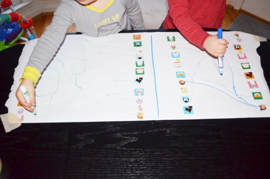 Preschool morning routines
