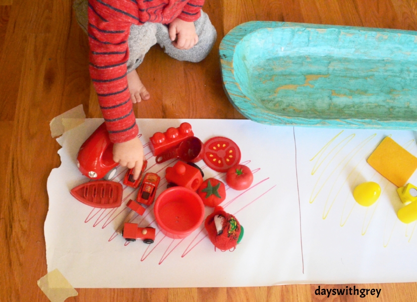 color activities for preschool